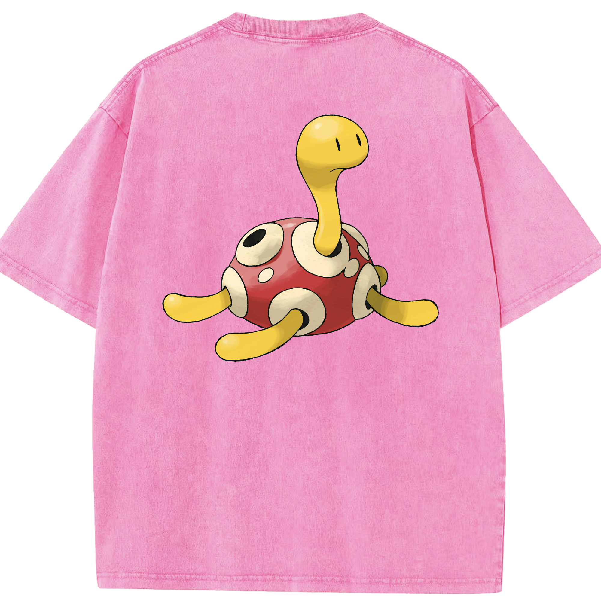 （画像用） ポケットモンスター Pokémon 綿100% ヴィンテージ風 半袖Tシャツ（背面プリント）